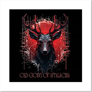 Red Deer Antler - Old Gods Of Appalachia Posters and Art